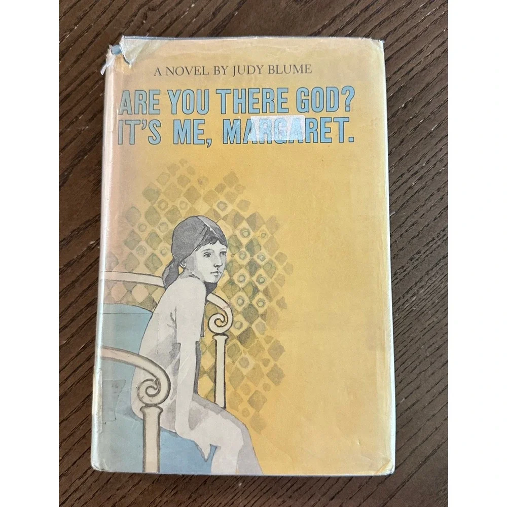 Judy Blume Are You There God? It's Me, Margaret. Vintage Hardcover Library Book